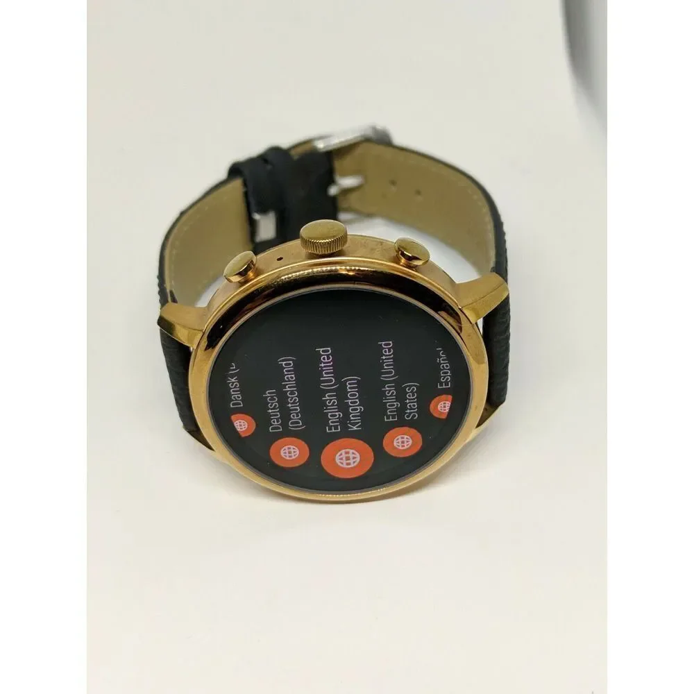 Fossil Gen 4 Authentic Genuine Digital Smart Watch FTW6017 BK258